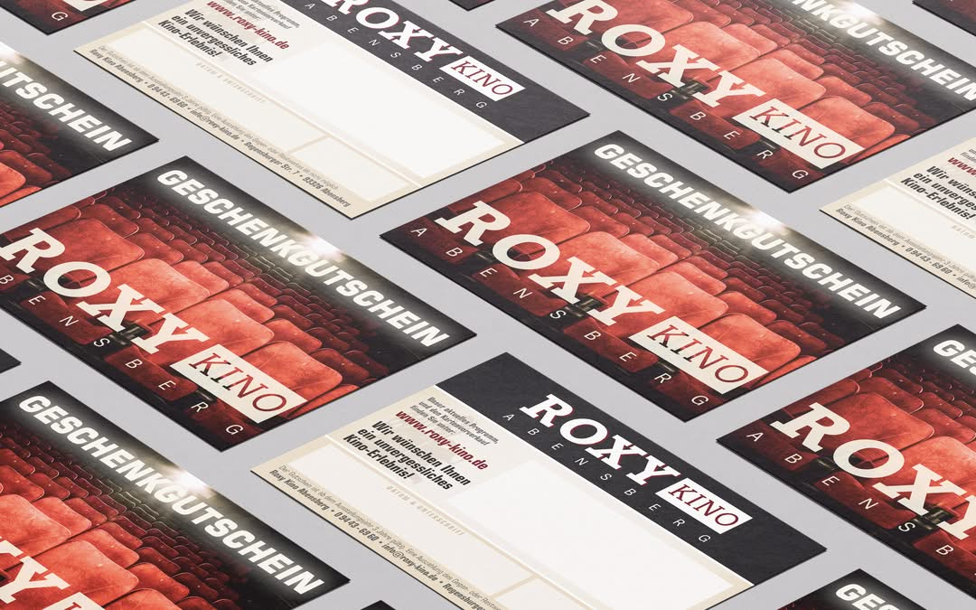 Gutscheine für das Roxy Kino Abensberg