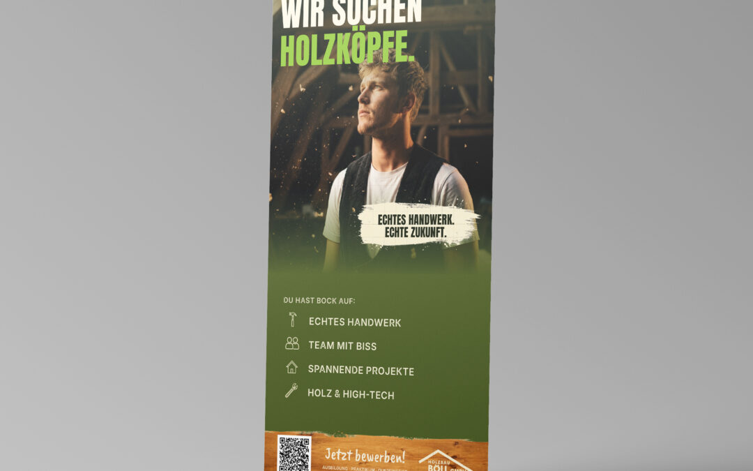 RollUps für Holzbau Böll
